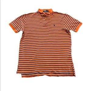 Ralph Lauren Polo Shirt in Orange and Blue